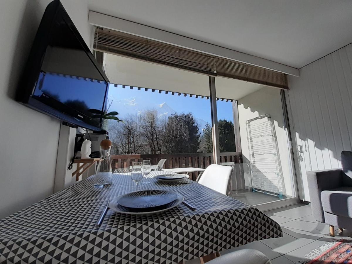 Studio Quartier Calme Centre Ville Vue Mont Blanc Chamonix Zewnętrze zdjęcie